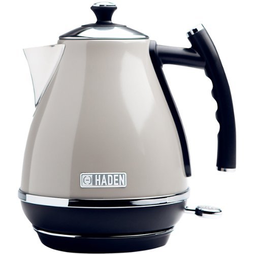 Haden - Cotswold 1.7L  Electric Kettle Stainless Steel with Auto Shut -Off - Putty