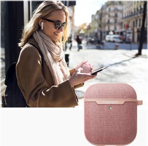 Spigen Urban Fit Case for Apple AirPods - Rose Gold BUY IN SINGAPORE