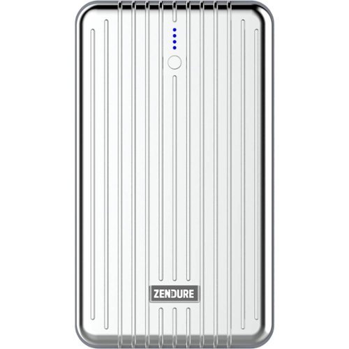Zendure - 16,750 mAh Portable Charger for Most USB-Enabled Devices - Silver