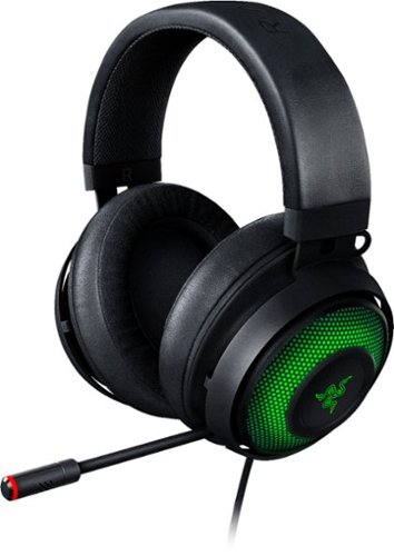 Razer - Kraken Ultimate Wired THX Spatial Audio Gaming Headset for PC with Chroma RGB Lighting - Classic Black