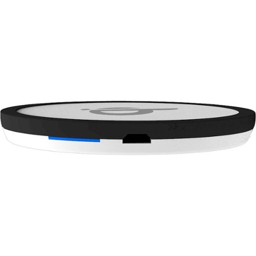 Azpen 10W Qi Certified Fast Charge Wireless Charging Pad for iPhone/Android - White/Black GLOBAL SHIPPING