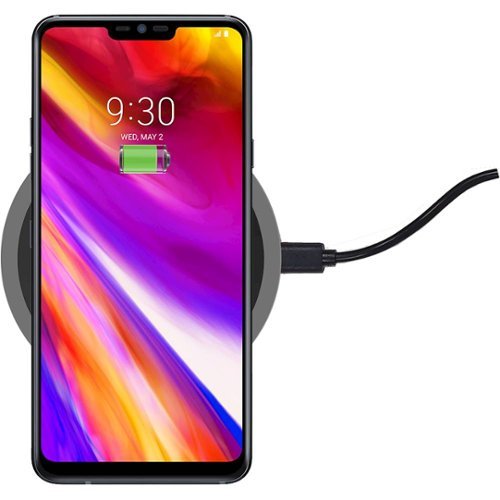 Azpen 10W Qi Certified Fast Charge Wireless Charging Pad for iPhone/Android - Black/Gray WHERE TO BUY