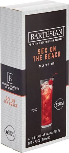  Sex on the Beach Cocktail Mix Capsule for Bartesian Cocktail Maker (6-Pack)