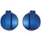 Thermador - Control Knob for MASTERPIECE SERIES SGSXP365TS - Metallic Blue-Front_Standard