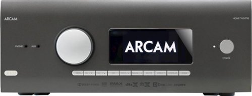 Arcam - HDA 1260W 9.1.6-Ch. With Google Cast 4K Ultra HD HDR Compatible A/V Home Theater Receiver - Gray