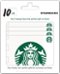 Starbucks - $10 Gift Cards (4-Pack)-Front_Standard 