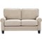 Serta - Copenhagen 2-Seat Fabric Loveseat - Soft Beige-Front_Standard