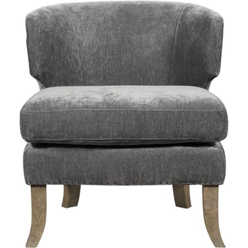 Finch - Contemporary Wing Chair - Gray