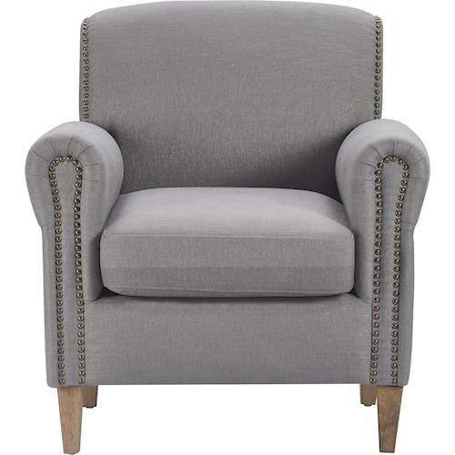 Finch - Elmhurst Vintage Armchair - Antique Gray