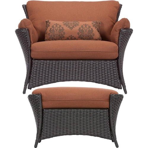 Hanover - Strathmere Allure 2-Piece Seating Set - Rust