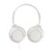TCL - MTRO series MTRO200WT Wired On-Ear Headphones - Ash White-Front_Standard