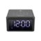 Aluratek - Wireless Charging FM Clock Radio - Black-Front_Standard