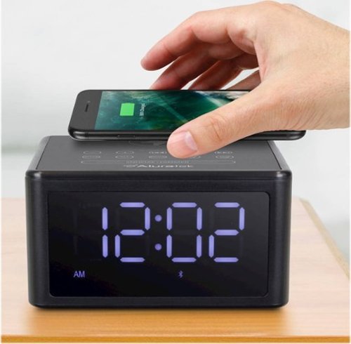 Aluratek Wireless Charging FM Clock Radio - Black HOW TO BUY