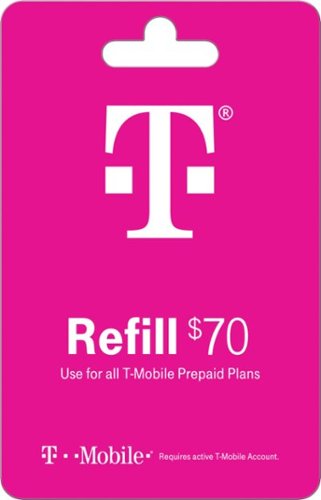 T-Mobile - $70 Refill Code (Immediate Delivery) [Digital]