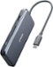 Anker - 7-in-1 USB Type-C Hub - Gray-Front_Standard