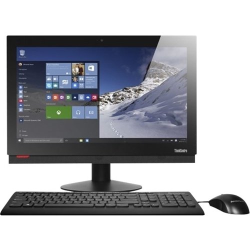  Lenovo - Refurbished Good - ThinkCentre M900z 23.8" All-In-One - Intel Core i5 - 8GB Memory - 256GB SSD - Business Black