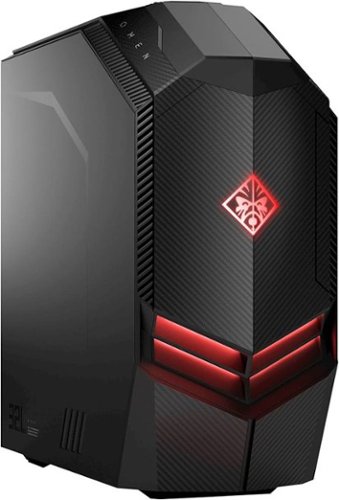 OMEN by HP Gaming Desktop - Intel Core i7 - 8700 - 32GB Memory - NVIDIA GeForce GTX 1070 - 1TB HDD + 256GB SSD - Black-Front_Standard 