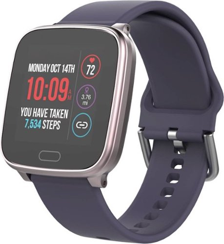 iConnect by Timex - Active Smartwatch 37mm Resin - Purple/Rose Gold