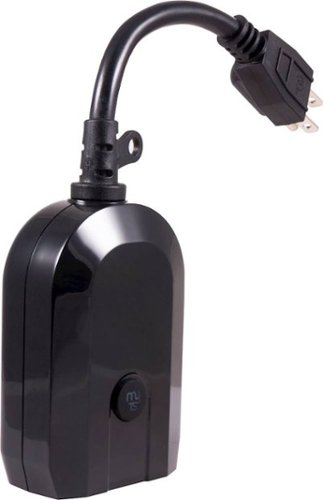 myTouchSmart Plug-In Outdoor Wi-Fi Smart Switch - Black WORLDWIDE DELIVERY