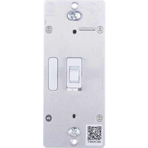 Image of Enbrighten - Z-Wave Plus In-Wall Smart Dimmer Toggle - White