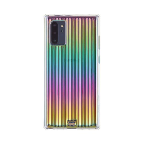 Case-Mate - Tought Groove Case for Samsung Galaxy Note10+ and Note10+ 5G - Iridescent-Angle_Standard 