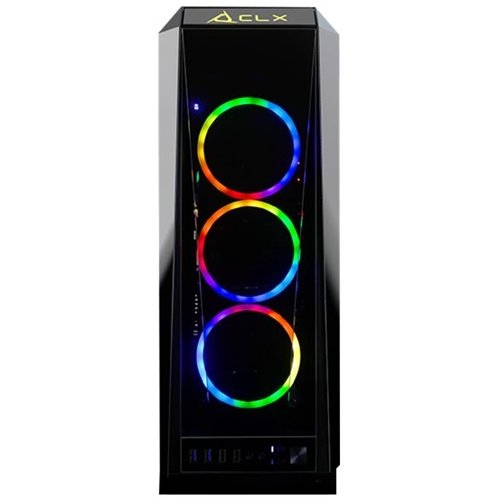 CLX SET Gaming Desktop - AMD Ryzen 9-Series - 3900X - 32GB Memory - NVIDIA GeForce RTX 2080 SUPER - 4TB HDD + 1TB SSD - Black/RGB
