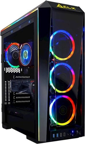 CLX SET Gaming Desktop - AMD Ryzen 7-Series - 3800X - 32GB Memory - NVIDIA GeForce RTX 2080 SUPER - 3TB HDD + 1TB SSD - Black/RGB