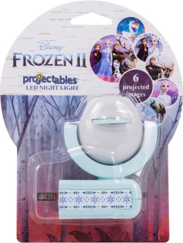 Projectables Disney Frozen 2 Six-Image LED Automatic Night Light - Blue HOW TO BUY