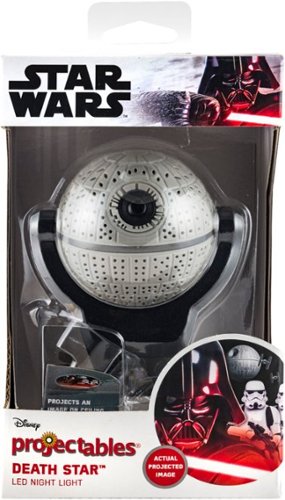 Projectables Star Wars Death Star LED Automatic Night Light - Gray GLOBAL SHIPPING
