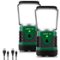 Lepro - LED Rechargeable Camping Lantern, 1000LM 4400mAh, 2-Pack - Green-Front_Standard