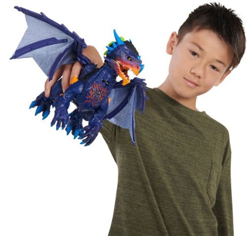 WowWee Untamed Legends Vulcan - Blue GLOBAL SHIPPING