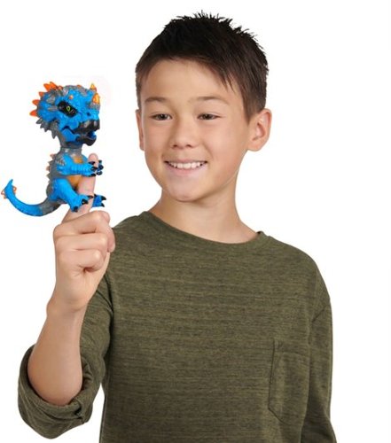 WowWee Untamed Radioactive Triceratops - Rampage - Blue WHERE TO BUY