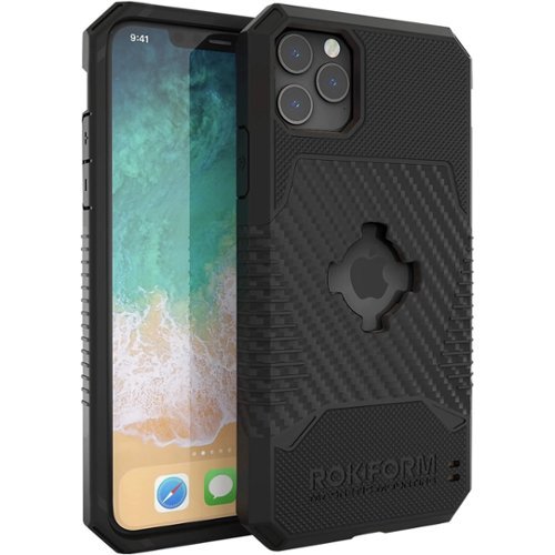 Rokform Rugged Case for Apple iPhone 11 Pro Max - Black GLOBAL SHIPPING