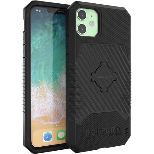 Rokform Rugged Case for Apple iPhone 11 - Black WORLDWIDE DELIVERY