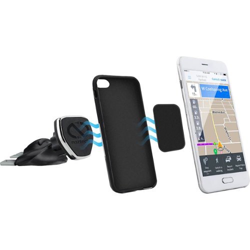 Naztech MagBuddy CD Slot Magnetic Mount for Most Cell Phones - Black WHERE TO BUY