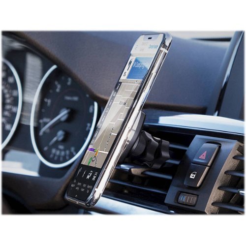 Naztech MagBuddy Magnetic Vent+ Mount for Most Cell Phones - Black WORLDWIDE DELIVERY
