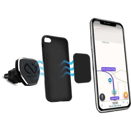 Naztech MagBuddy Magnetic Vent+ Mount for Most Cell Phones - Black HOW TO BUY