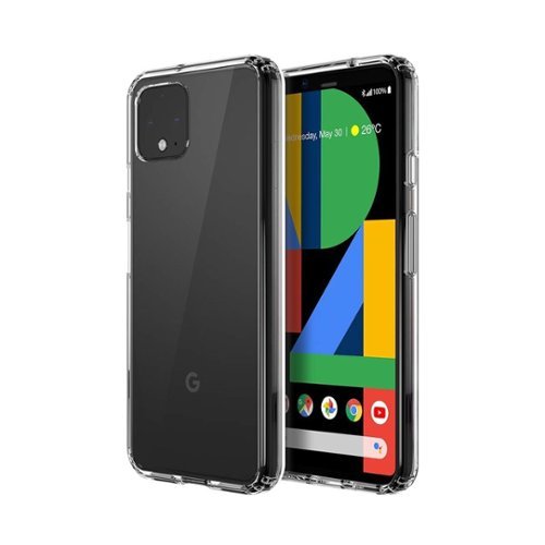 SaharaCase - Classic Case for Google Pixel 4 XL - Clear-Angle_Standard 