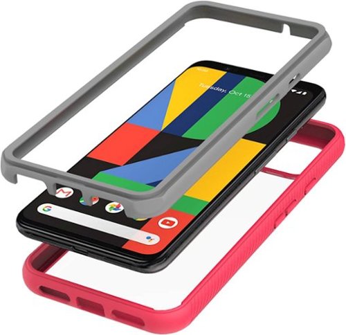 SaharaCase Protection Series 2-Piece Modular Case for Google Pixel 4 - Pink WHERE TO BUY