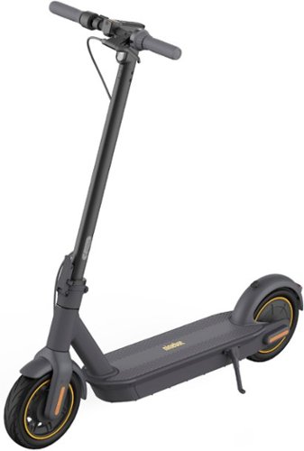 Segway - G30Max Electric Kick Scooter Foldable Electric Scooter w/40.4 Max Operating Range &amp; 18.6 mph Max Speed - Black