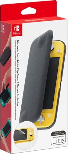 Flip Cover & Screen Protector for Nintendo Switch Lite