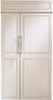 Monogram - 25.1 Cu. Ft. Side-by-Side Built-In Smart Refrigerator with Advanced Temperature Management System - Custom Panel Ready-Front_Standard