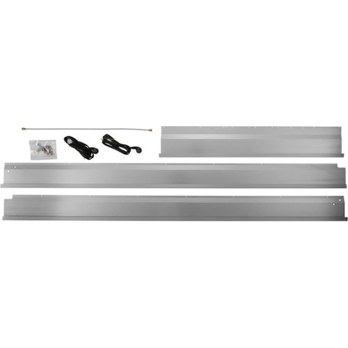 Monogram - 42" Trim Kit for Dual Installed Columns in 24" Deep Cabinets - Silver