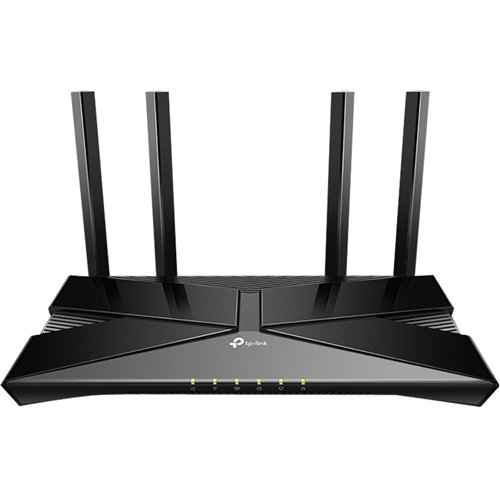 TP-Link - Wireless-AX1500 Dual-Band Wi-Fi 6 Router - Black