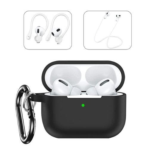 SaharaCase - Case for Apple AirPods Pro 2 (2nd Generation 2022) - Black