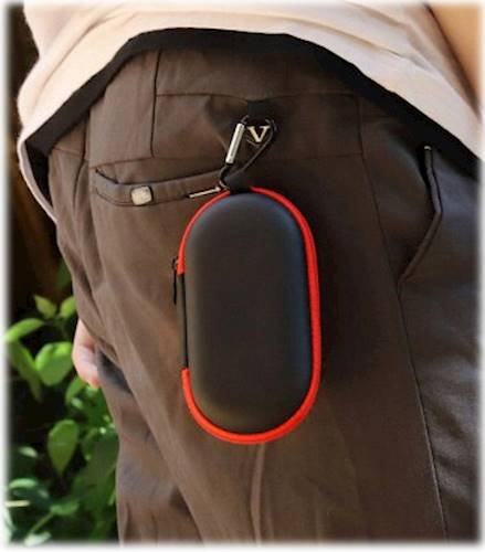 SaharaCase Travel Carry Pouch Case for Most Wireless Headphones and Earbuds - Black BUY IN EUROPE