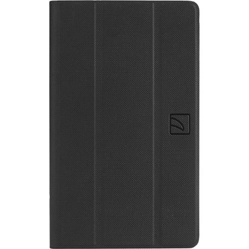 TUCANO - Milano Italy Gala Folio Case for Samsung Galaxy Tab A 8.0 (SM-T387) - Black-Front_Standard 
