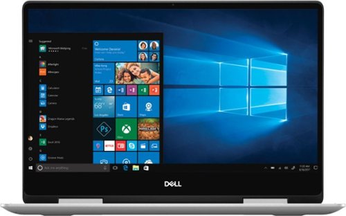 Dell - Inspiron 2-in-1 13.3" Geek Squad Certified Refurbished Touch-Screen Laptop - Intel Core i5 - 8GB Memory - 256GB SSD - Silver