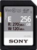 Sony - SF-E Series 256GB SDXC UHS-II Memory Card-Front_Standard
