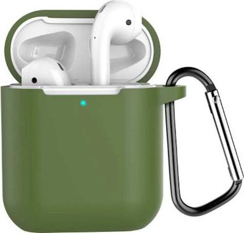 SaharaCase - Case Kit for Apple AirPods (1st Generation and 2nd Generation) - Military Green